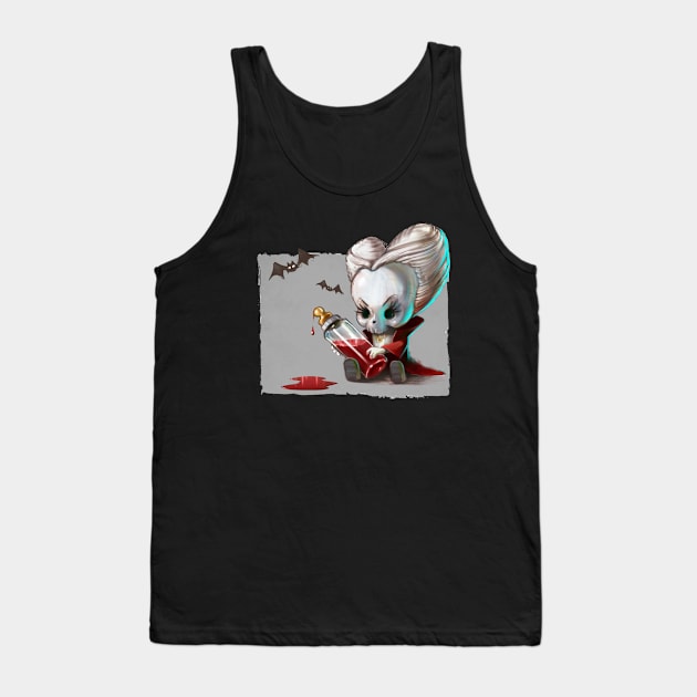 Cupcake Crossbones Baby Stoker Tank Top by cucacb